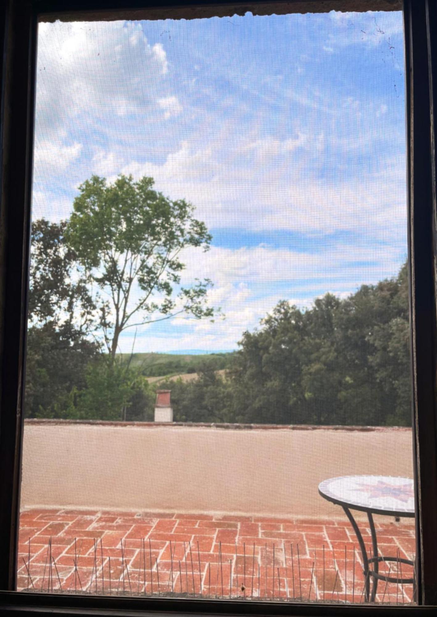 Podere Sole Trequanda Bagian luar foto