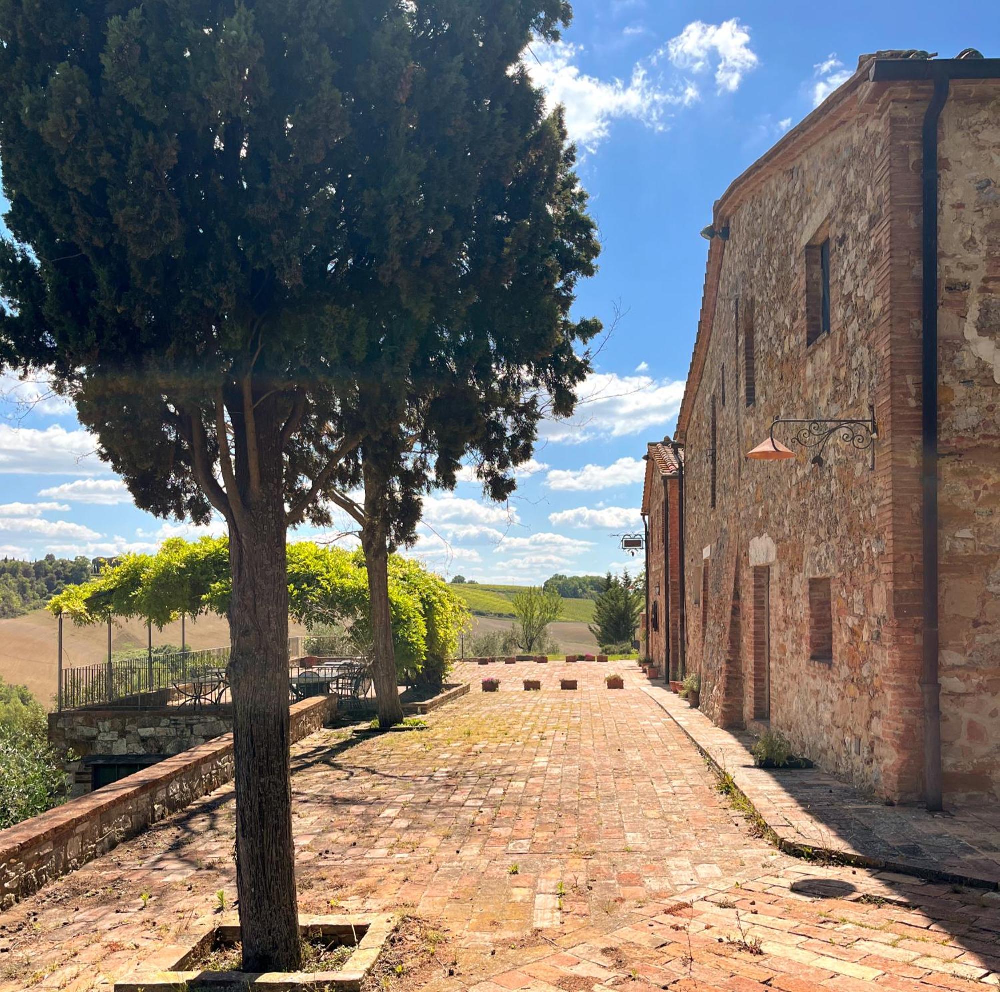 Podere Sole Trequanda Bagian luar foto