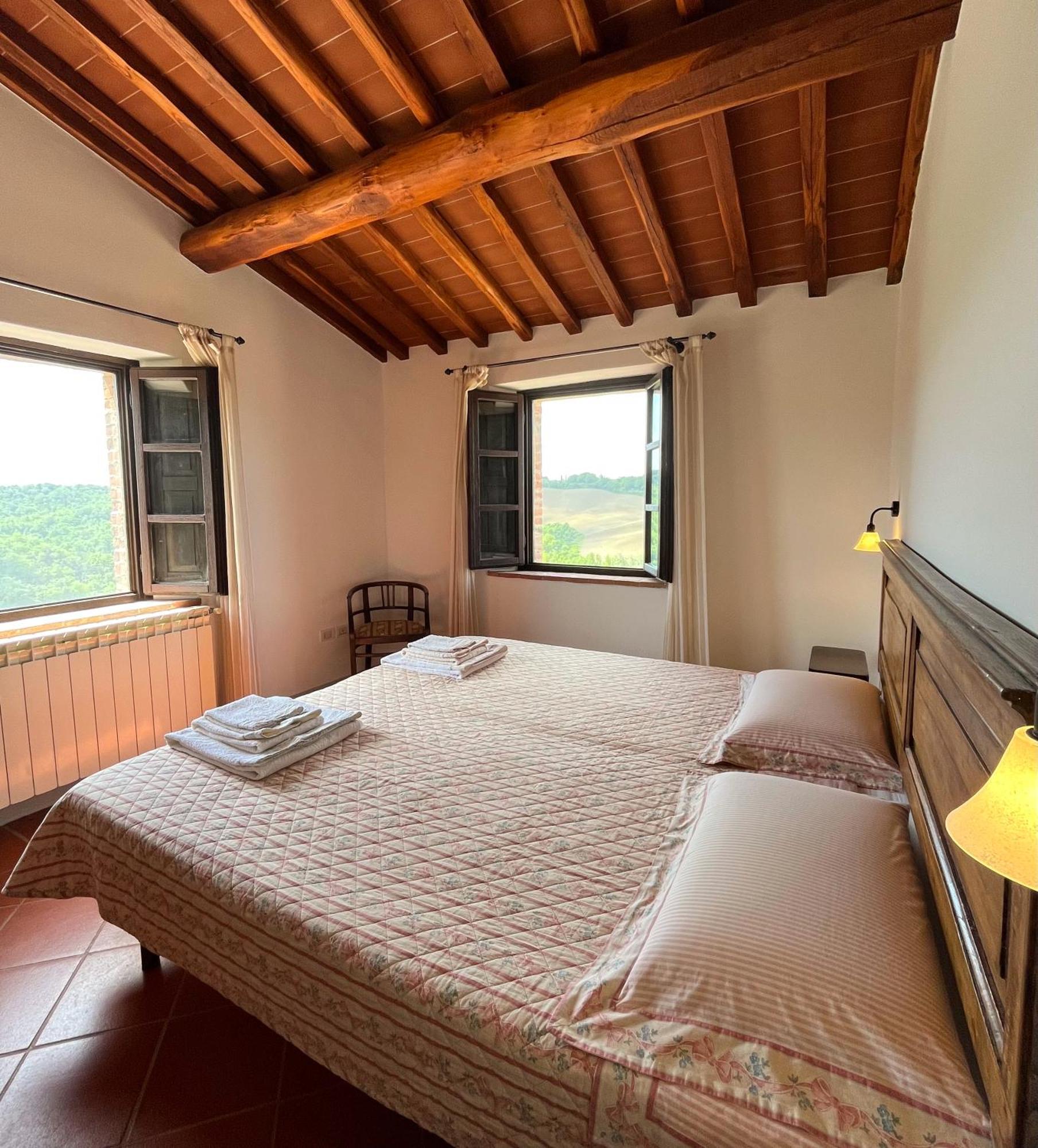 Podere Sole Trequanda Bagian luar foto